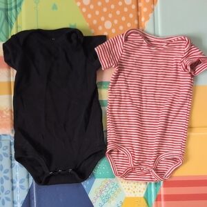 Primary Organic Short Sleeve Babysuits Bundle